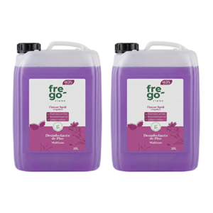 Kit 2 Canecas de 20L Multiuso Orchid